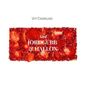 Pralinhuset - Vit Choklad - Jordgubb & Hallon