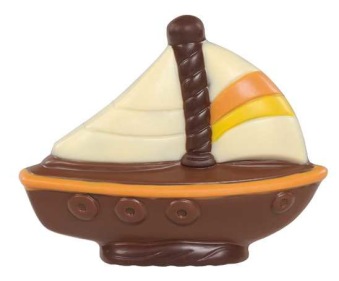 Chokladfigur - Båt - 60 gram - 