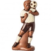 Chokladfigur - Fotbollspelare - 100 gram