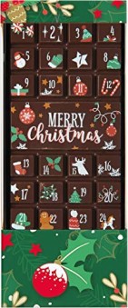 Julkalender - Mörk Choklad - 70 gram - 