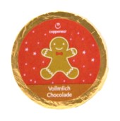 Julmynt - Gingerbread - Mjölkchoklad