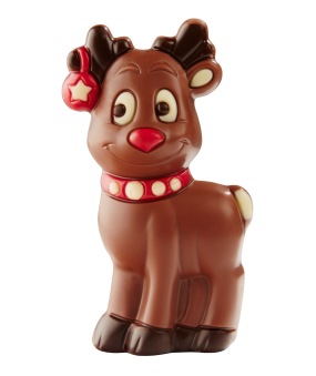 Julfigur - Happy Rudolph - 75 gram - 