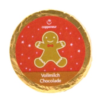 Julmynt - Gingerbread - Mjölkchoklad - 