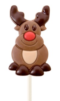 ChokladKlubba - Happy Reindeer - Mjölkchoklad - 