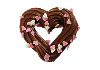 Pralin & Tryffel - Sweet Heart - Mjölkchoklad med Strössel - 