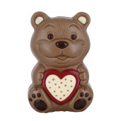 Chokladfigur - Love Bear - Little hearts - 75 gram