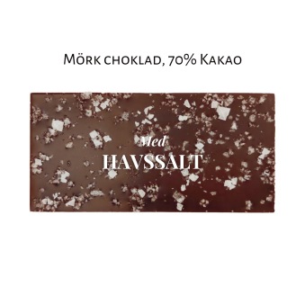 Pralinhuset - 70% Kakao - Havssalt - 