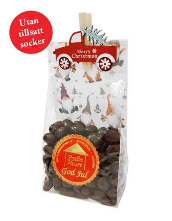 Julpåse - Jordnötter & Mörk Choklad - Utan tillsatt socker - 130 gram - 