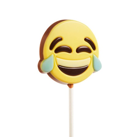 Chokladklubba - Skratt Emoji - 25 gram - 