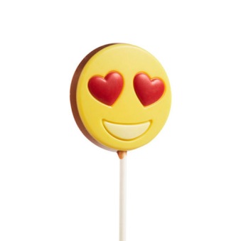 Chokladklubba - Hjärt-Ögon Emoji - 25 gram - 