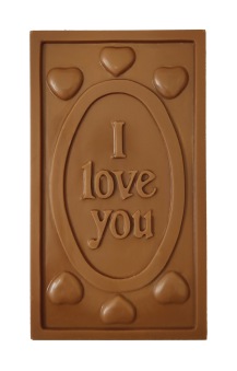 Pralinhuset - 40% Mjölkchoklad - I Love You - 