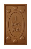 Pralinhuset - 40% Mjölkchoklad - I Love You