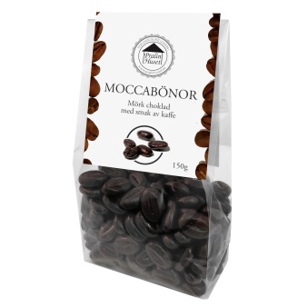 Pralinhuset - Mocca Bönor - Mörk Choklad