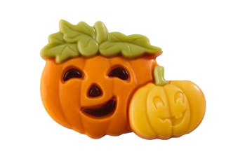 Pralin & Tryffel - Happy Pumpkins Yellow - Vit Choklad - 