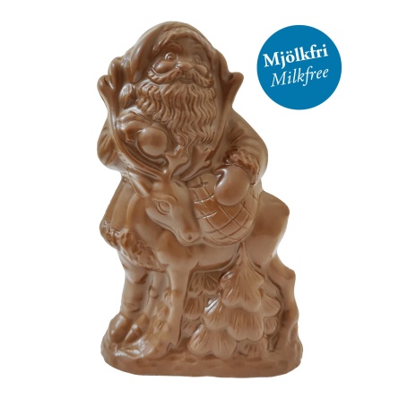 Chokladfigur - Mjölkfri - Tomte & Ren - 100 gram - 