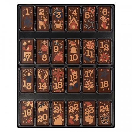 Julkalender - Mörk Choklad - 200 gram - 