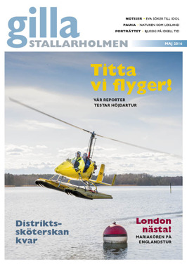 Majnumret 2016. Finns som nättidning, se till höger! Majnumret 2016. Finns som nättidning, se till höger!
