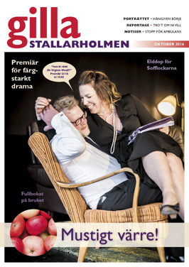 Oktobernumret. Finns som nättidning, se till höger! Oktobernumret. Finns som nättidning, se till höger!
