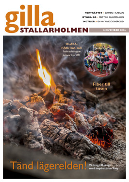 Novembernumret. Finns som nättidning, se till höger! Novembernumret. Finns som nättidning, se till höger!