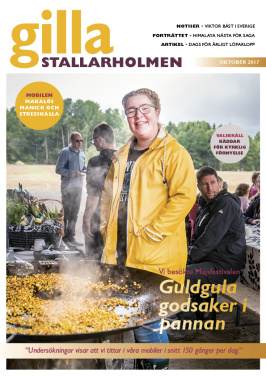 Oktobernumret. Finns som nättidning, se till höger! Oktobernumret. Finns som nättidning, se till höger!
