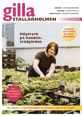 Majnumret 2018. Finns som nättidning, se till höger! Majnumret 2018. Finns som nättidning, se till höger!