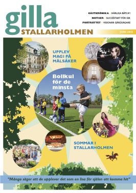 Juninumret 2018. Finns som nättidning, se till höger! Juninumret 2018. Finns som nättidning, se till höger!
