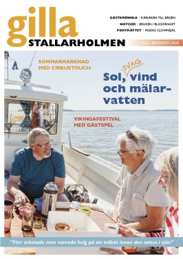 Juli-augnumret 2018. Finns som nättidning, se till höger! Juli-augnumret 2018. Finns som nättidning, se till höger!