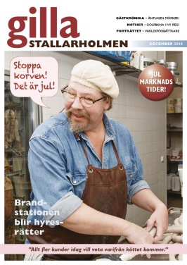 Decembernumret 2018. Finns som nättidning, se till höger! Decembernumret 2018. Finns som nättidning, se till höger!