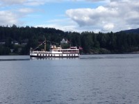 M/S Victoria på sjön Norsjø, den 1:a juli 2019.