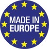 Frisörstol ENZO brun & guld Made in Europe