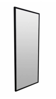 Frisörspegel FLOKI med LED svart Made in EU - Frisörspegel FLOKI med LED svart