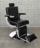 Barber Chair PRIMUS svart quiltad