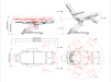 Fotvårdsstol TAURUS W - 3 motorer  & Rotation