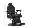 Barber Chair Francesco Black Gabbiano