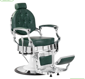 Barber Chair Barberastol Gabbiano President Grön krom - Barber Chair Barberastol Gabbiano President Grön krom