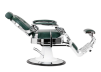 Barber Chair Barberastol Gabbiano President Grön krom