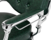 Barber Chair Barberastol Gabbiano President Grön krom