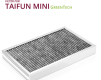 Profi Dammutsug TAIFUN MINI för Bordsmontage & Mobil Made in Germany
