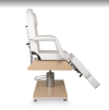 Fotvårdsstol Kosmetikstol hydraulisk MENSA White/OAK
