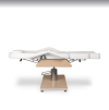 Fotvårdsstol Kosmetikstol hydraulisk MENSA White/OAK