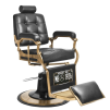 Barberarstol BOSS i svart - Barber Chair Boss SVART