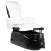 FotSPA pedikyrstol DINA med massagefunktioner & dräneringspump svart/vit