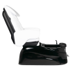 FotSPA pedikyrstol DINA med massagefunktioner & dräneringspump svart/vit