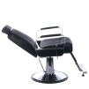 Barber Chair VINUS Frisörstol unisex svart