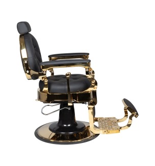 Barber Chair COLORADO i svart/guld - Barber Chair COLORADO i svart/guld