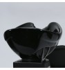 Keramiskt handfat de Luxe svart för montering på en bordsskiva Made in Europe