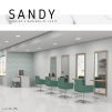 Arbetsplats Spegel SANDY Made in Europe