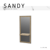 Arbetsplats Spegel SANDY Made in Europe
