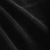 Sängöverdrag Velour Frottee i svart 70 x 190 cm