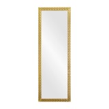 Frisörspegel Make Up Spegel med gulddekor